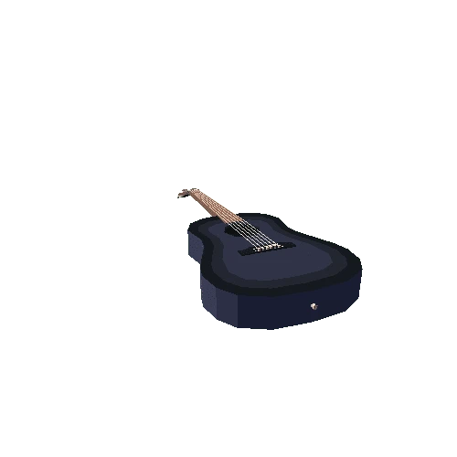 Acoustic Guitar Blue